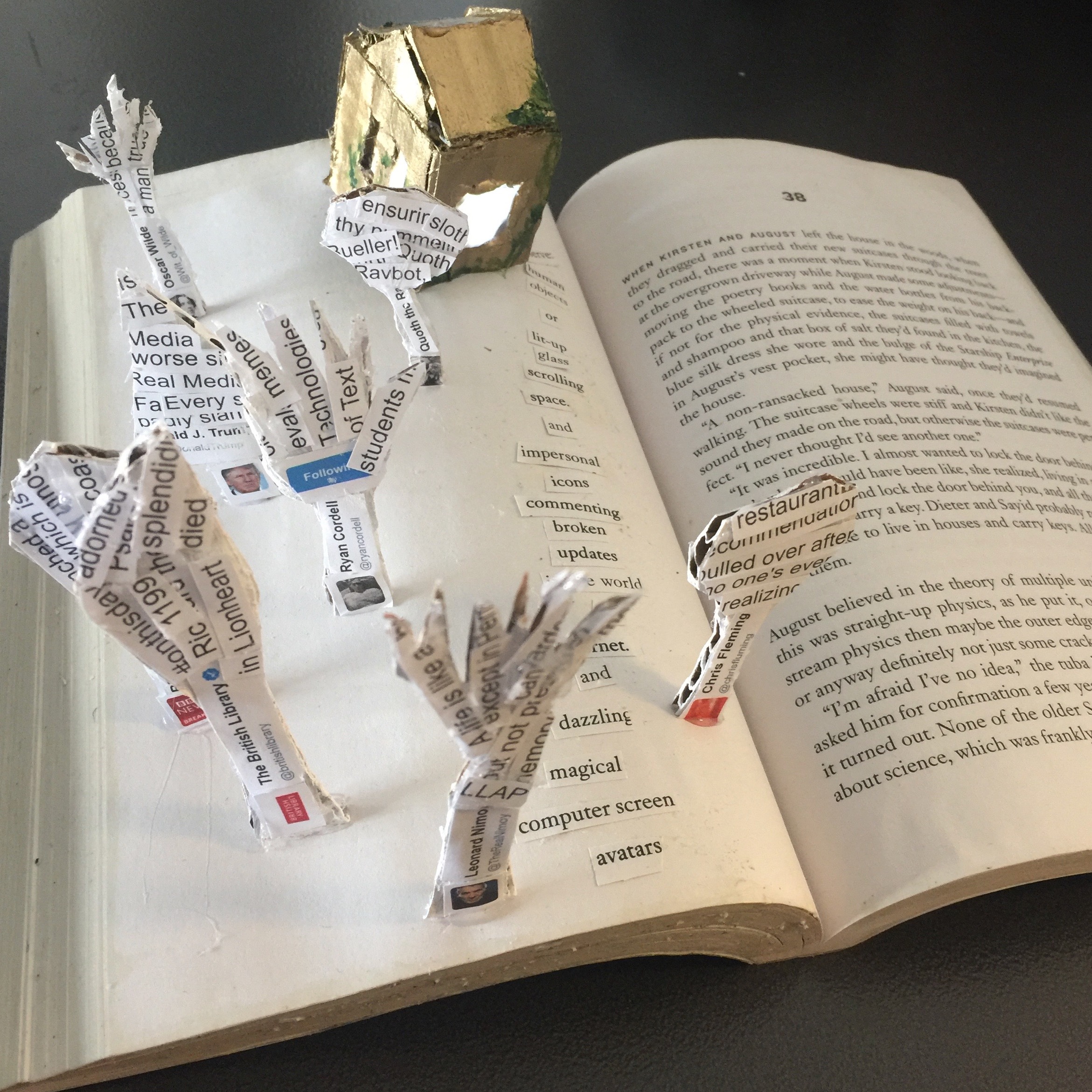 An altered book project